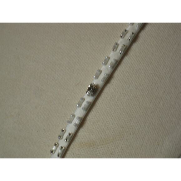 Satin Beaded Straps  spaghetti wedding bridal prom dress beaded shoulder straps - Picture 7 of 8